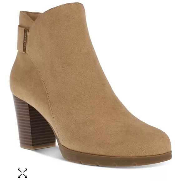 Anne Klein Rina Stacked Heel Dress Booties Size 7 - Picture 3 of 14